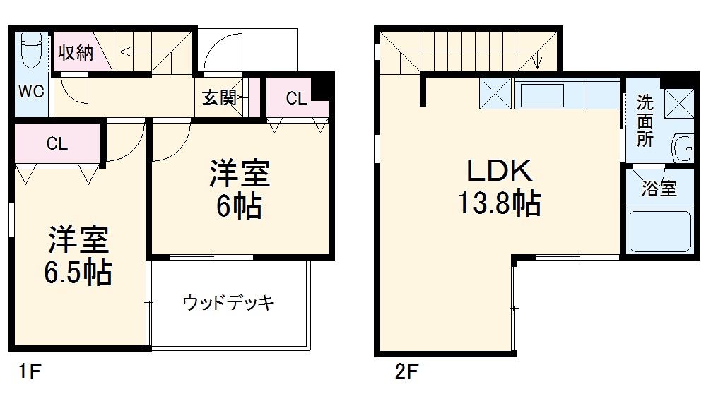 ラフィネポワールの間取り