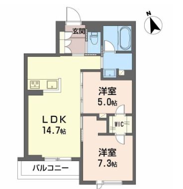 SEN(セン)の間取り