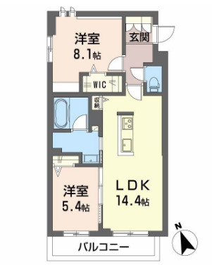 SEN(セン)の間取り