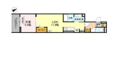 D-ROOM中町PJ Ⅲの間取り