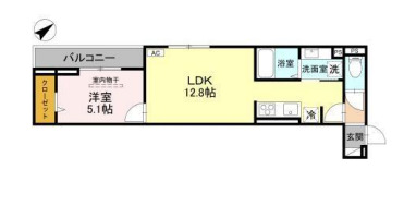 D-ROOM中町PJ Ⅲの間取り