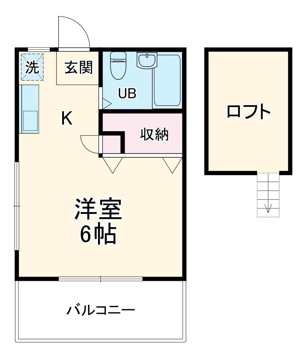 メゾン林間の間取り