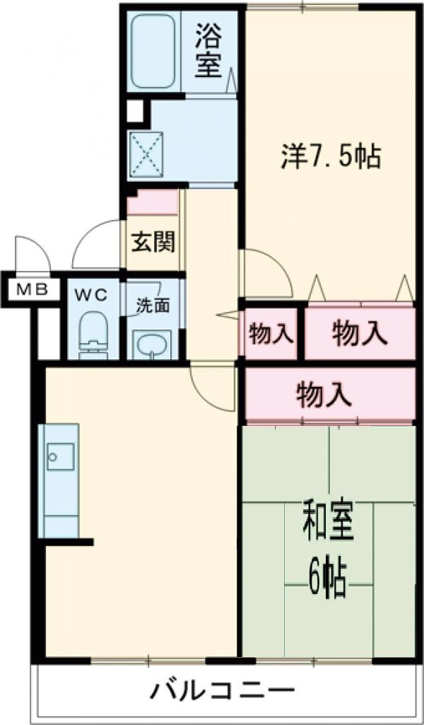 プランドール21の間取り