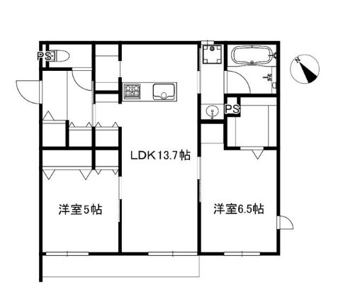 グランミシェルの間取り