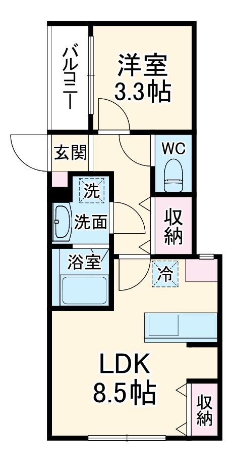 1/11 間取