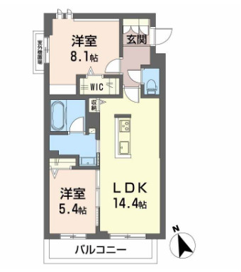 SEN(セン)の間取り