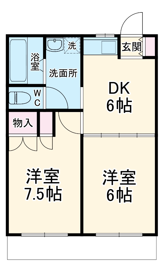 湘南ルナテラスの間取り