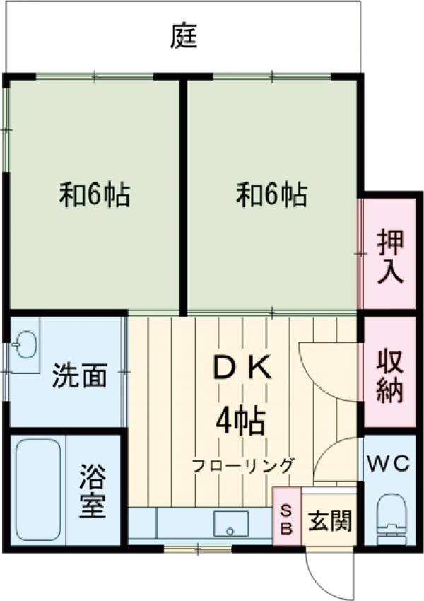 吉武アパートの間取り