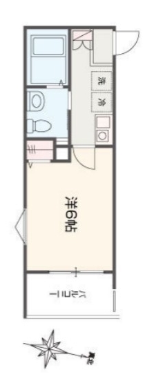 メルラス京成小岩の間取り