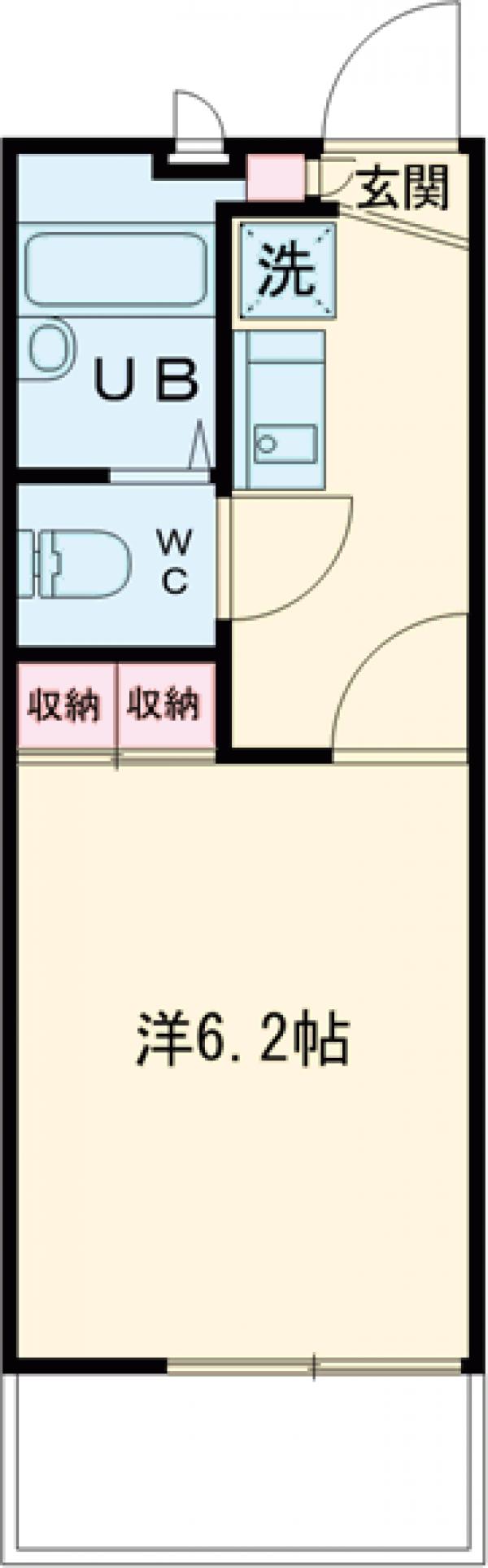 レオパレス堤方の間取り