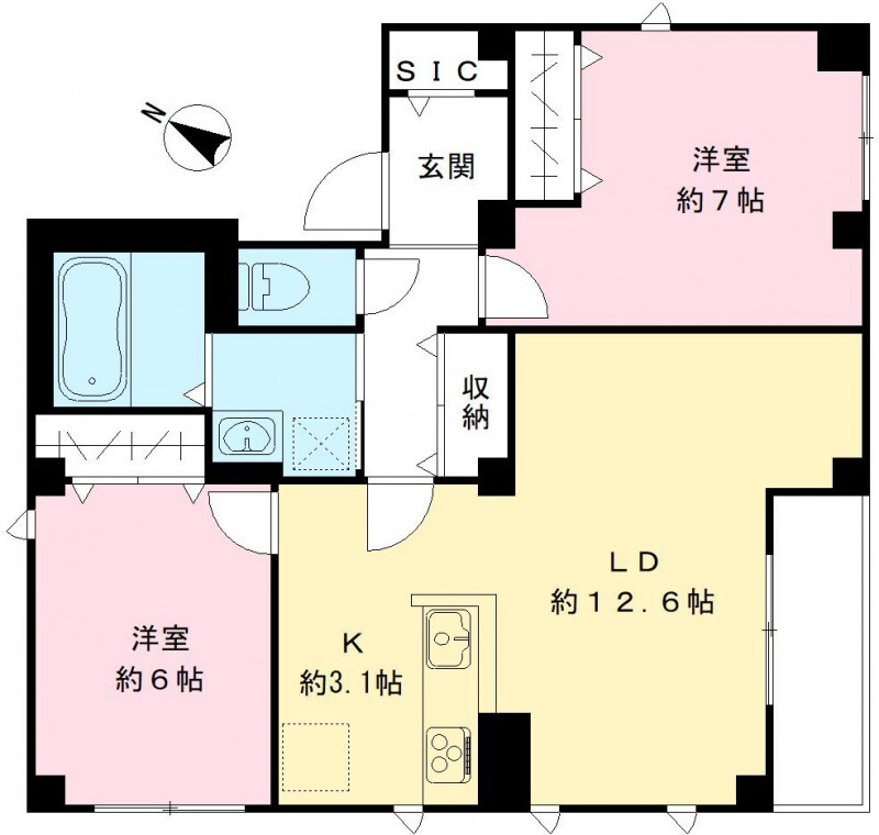 Lien garden(リアンガーデン)の間取り