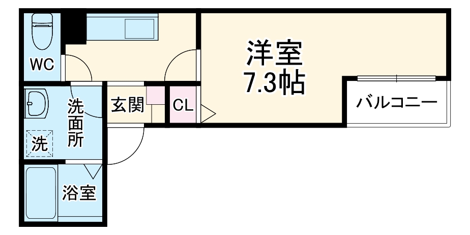 LE COCON 稲沢Ⅴの間取り