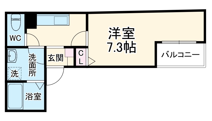 LE COCON 稲沢Ⅴの間取り