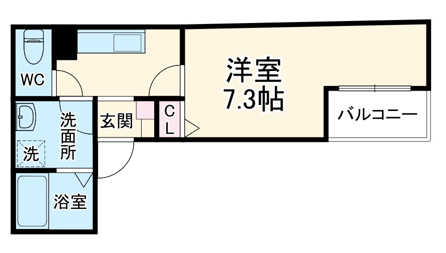 LE COCON 稲沢Ⅴの間取り