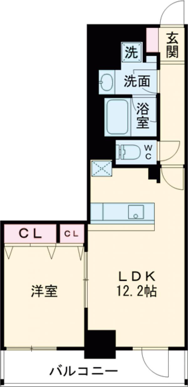 CLASSEUM高崎の間取り
