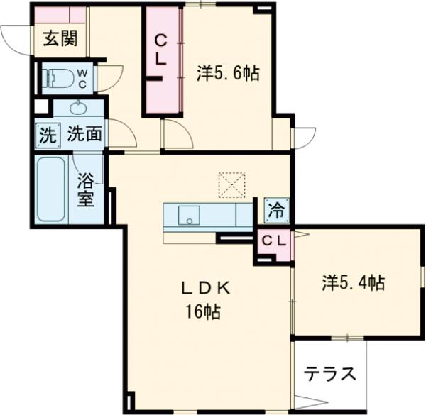 U Residence 森野の間取り