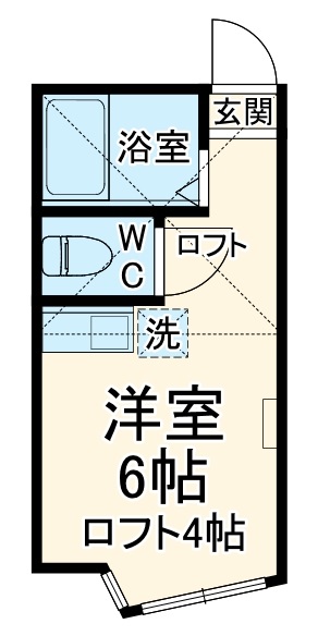 ユナイトさくらフェアバンクスの間取り