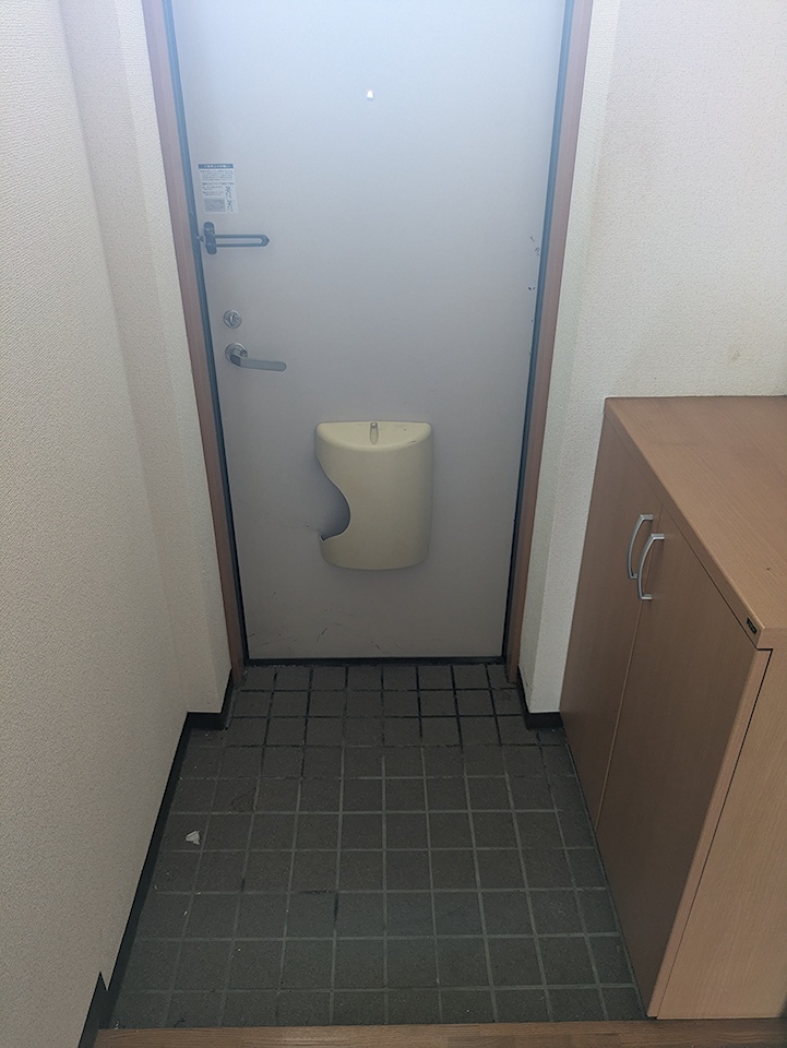 8/20 玄関