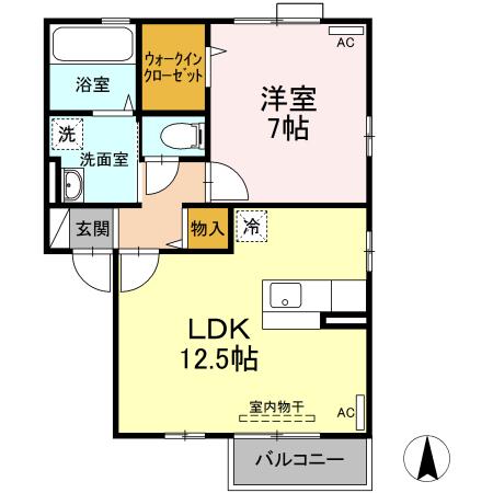 ルージュモアの間取り