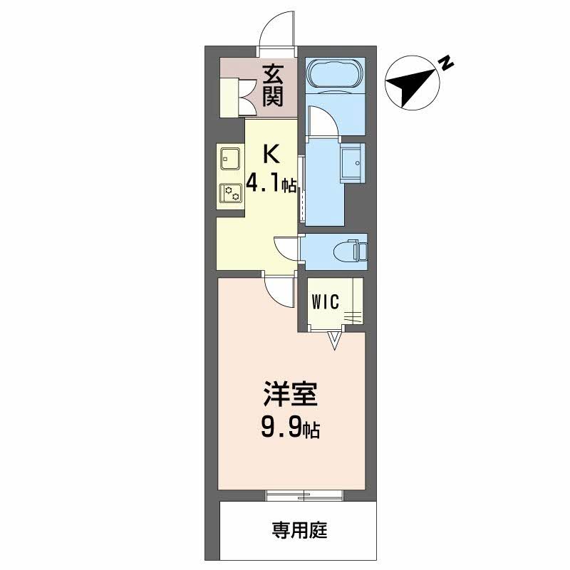 クオリスタ岡崎の間取り