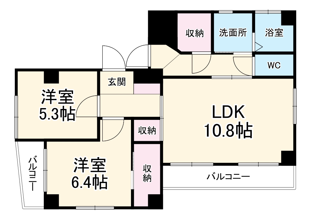 林ビルの間取り