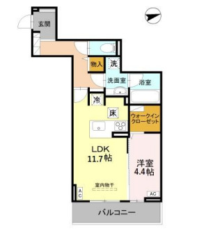 1/9 間取