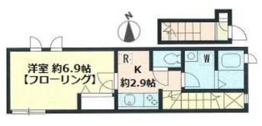 メゾン・シャルムの間取り