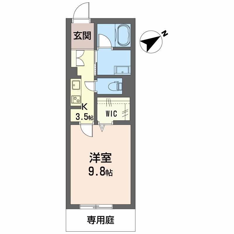 クオリスタ岡崎の間取り