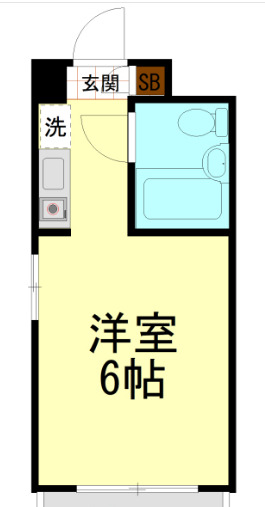 オリエンタル新丸子Ⅱの間取り