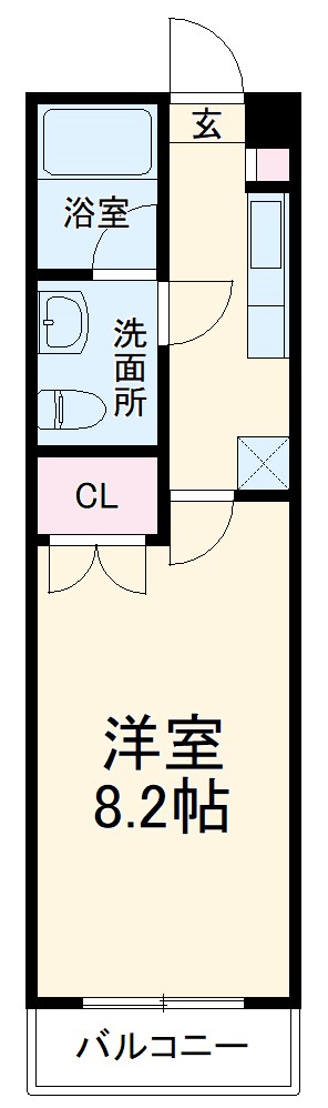 第二ピアノの間取り