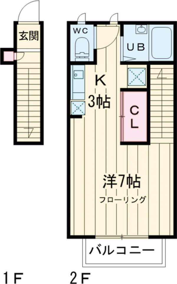 カメリア久我山の間取り