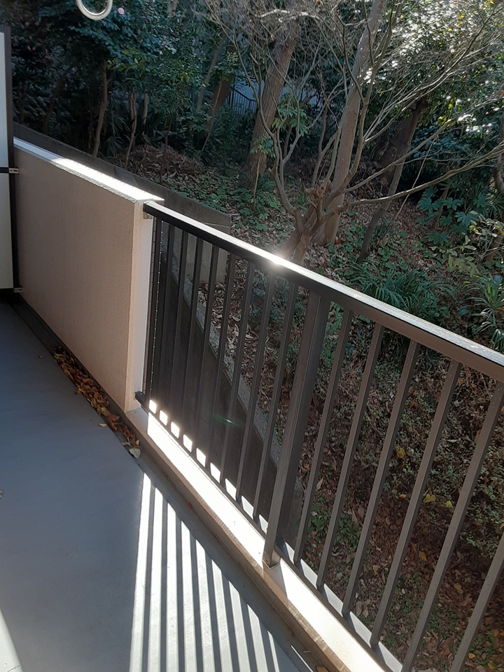 12/22 バルコニー