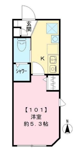 THE ROOM’S大森町駅前の間取り