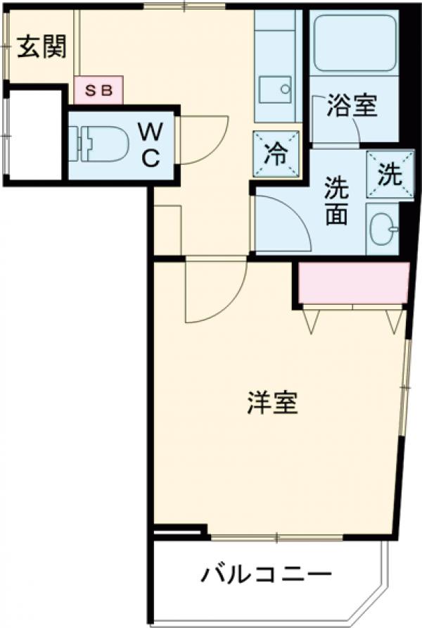 Bienfait入谷の間取り