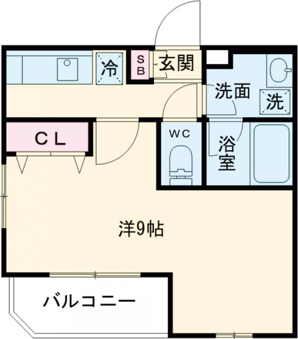Bienfait入谷の間取り