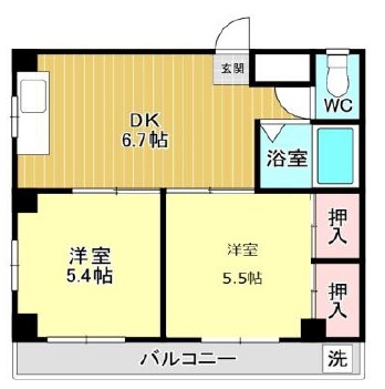 ニューパールハイツの間取り
