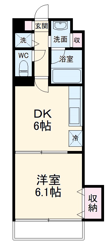 グリュックの間取り