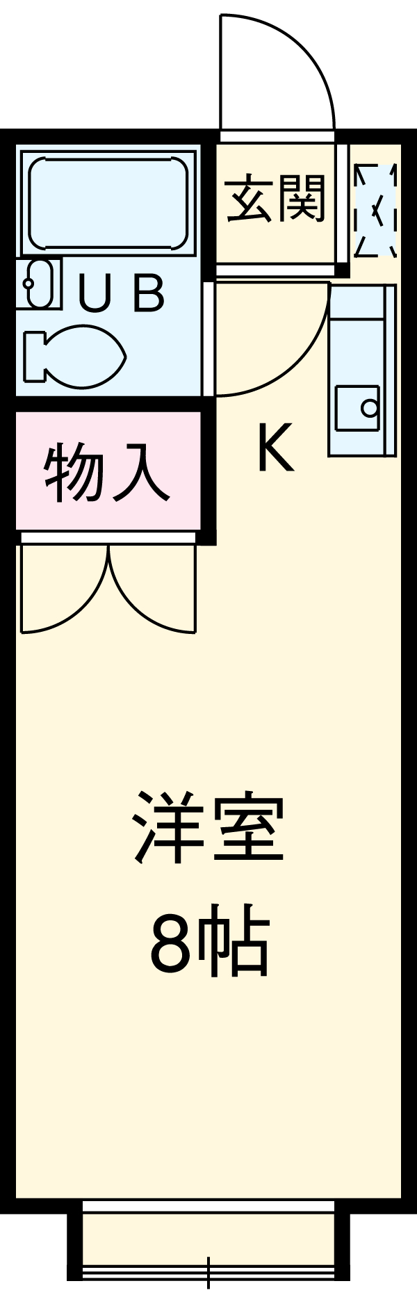 榮華 Bの間取り
