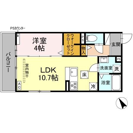 Tricia寺島の間取り