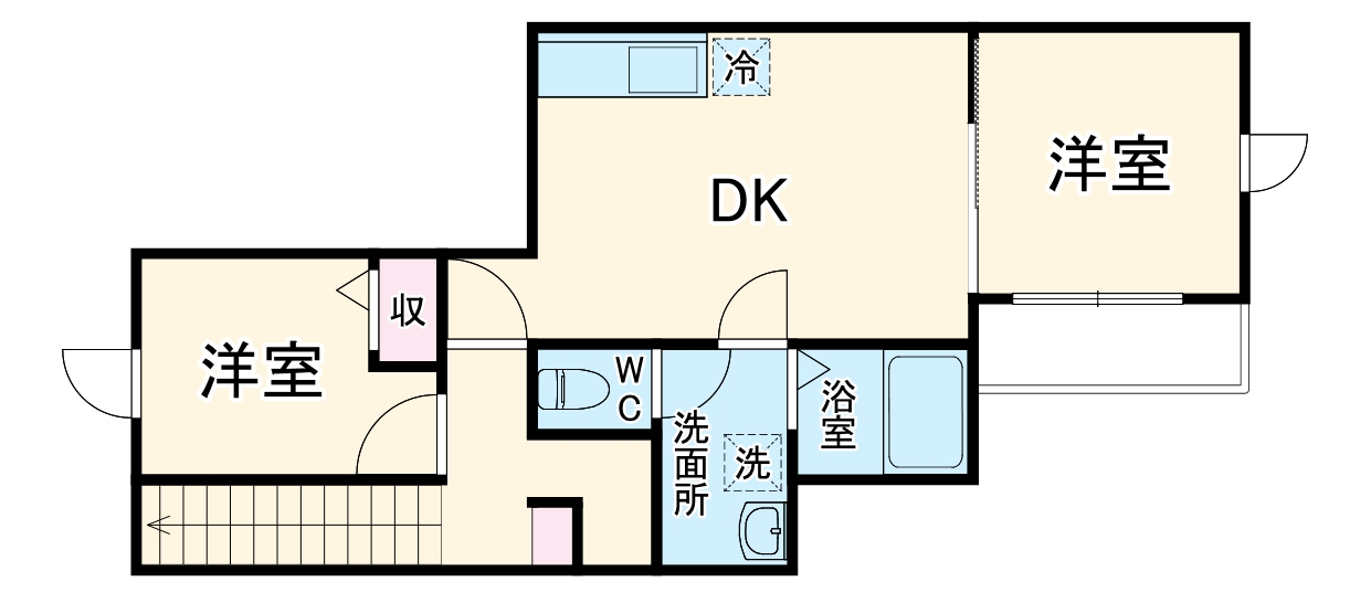 Cape fortの間取り