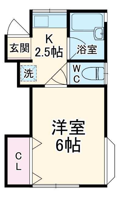 コーポスズキⅠの間取り