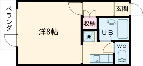 ハウスパティオの間取り