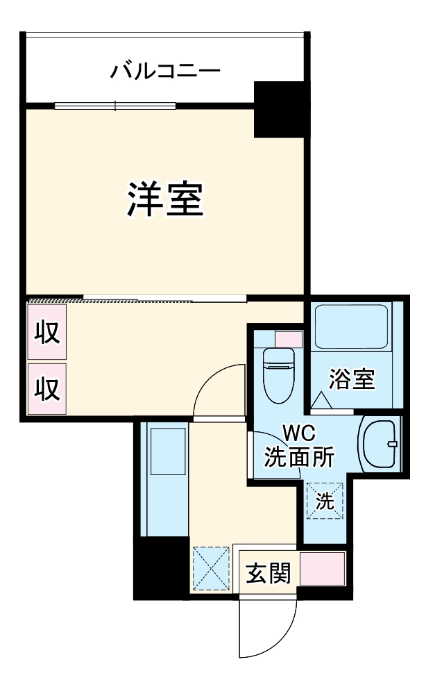 Supre新横浜の間取り