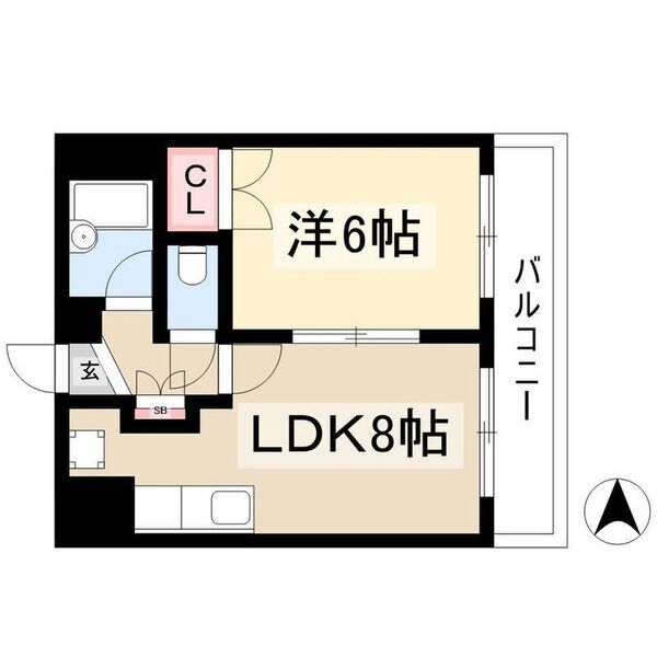 ラ・メゾン伊藤の間取り