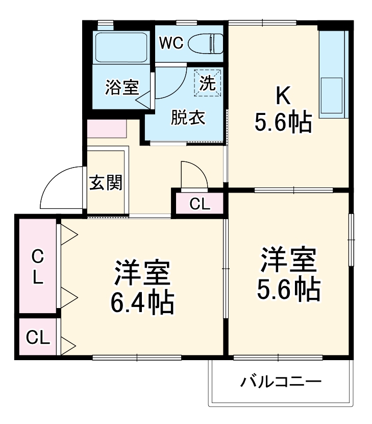 バリュージュの間取り