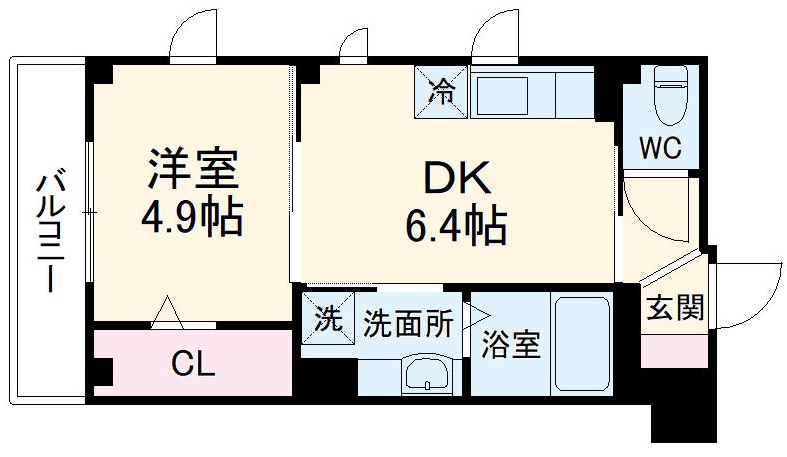 ルミエール武蔵中原の間取り