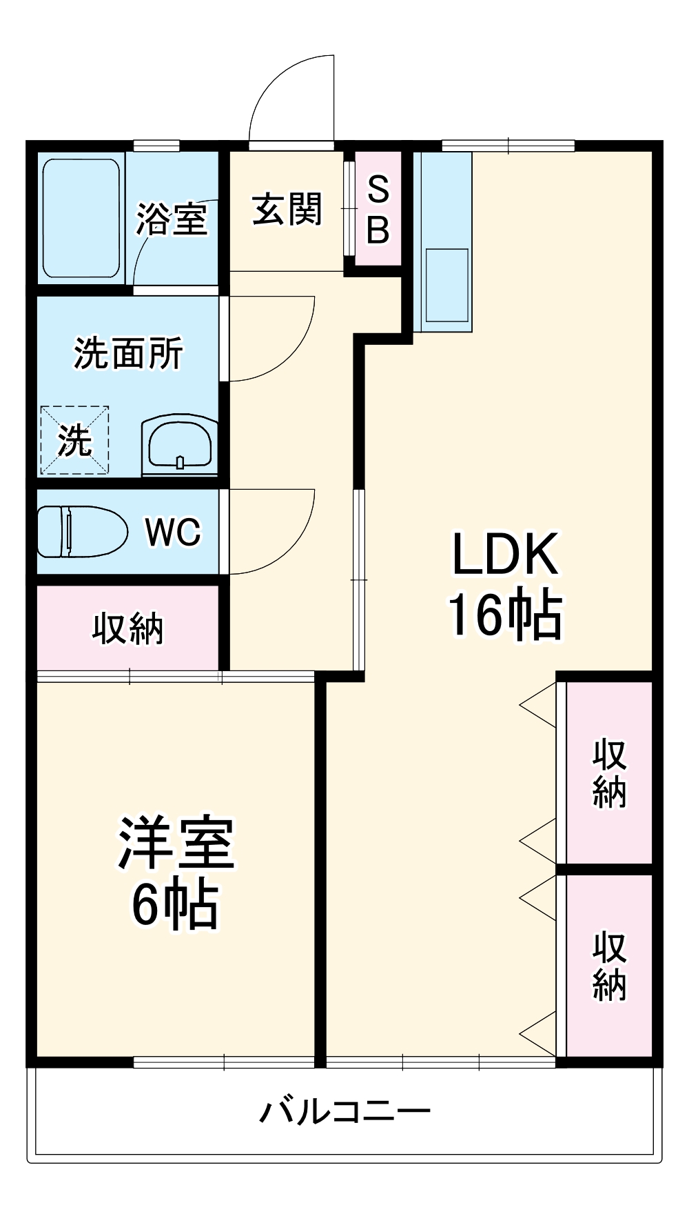 ハイツエレファントの間取り