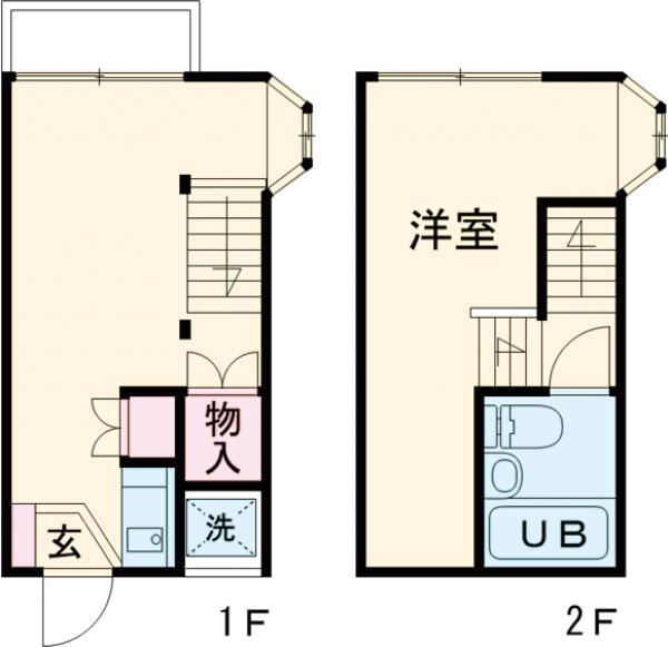 芦花フローラルの間取り