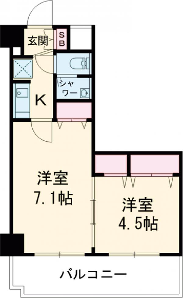ＤｅＬＣＣＳ練馬の間取り