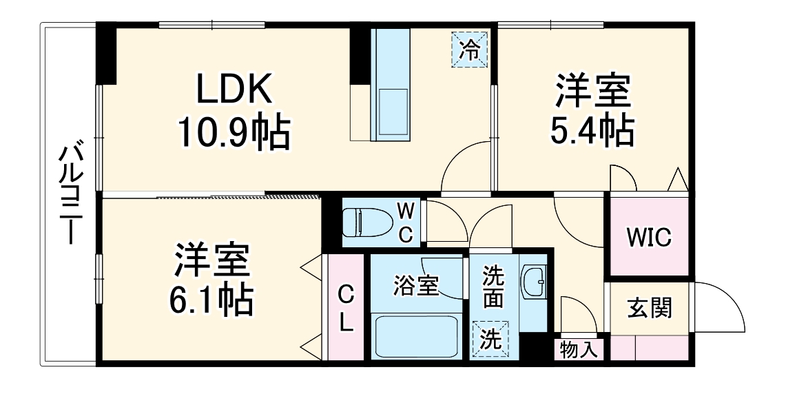 DーNonetの間取り